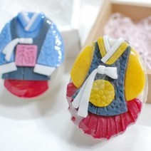 다빛천연비누 한복비누 명절선물(SET) [단품] (남)한복 B, 1개