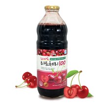 타트체리 쥬스 타트체리효능 타트체리원액 농축액 몽모랑시 타트체리맛 후기 타트체리주스효능 타트체리성분 체리즙 체리차 더건강한 정성가득 농축 과일차 과일주스, 3병, 1000ml