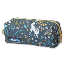 ​KAVU 픽시 파우치 액세서리 여행용 세면도구 및 메이크업 가방 - 제트 블랙, One Size, Fairy Trail