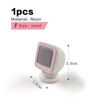 하우스 책꽂이 DIY미니어처 미니어쳐 아주 작은 미니 가구 현대 집 피규어 모델 인형 장식 장난감 어린이 생일 선물 DIY, Computer Monitor