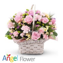 [전국당일3시간무료배송] 꽃동산 꽃바구니 장미/기념일/프로포즈/축하