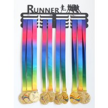 메달 거치대 마라톤 태권도 수영 정리 벽걸이 진열대, J타입-옵션이미지참조