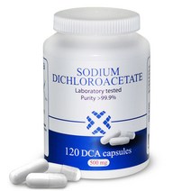 DCA 디클로로 아세트산 나트륨 - SODIUM DICHLOROACETATE (DCA) 500mg, 120정
