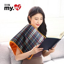 마이웰 프리미엄 맥반석 황토 온열찜질기 어깨 허리 배 무릎 다리 전기찜질기 IW-1201