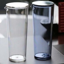 투명 물병 물통 저그 보틀 카페 워터 포트 원형 1L, 1L투명