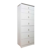 블루밍가구 480 7단 서랍장 수납장 틈새가구 완제품, 4807 화이트A