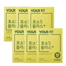 동국제약 유어핏 효소S 플러스 다이어트 곡물발효 소화효소 추천 레몬맛 곡물맛 식물유래 역가수치 40만 (30포) x 6박스, 6개
