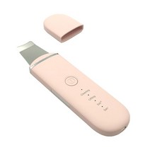 Usb 플러그 초음파 스킨 스크러버 딥 페이스 클리닝 머신 필링 쇼블 페이셜 모공 클리너 리프트 각질 제거, [02] Pink