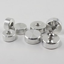 알루미늄 아크릴 다보 후크 장식 액자, 장식다보밑판25파이8mm탭