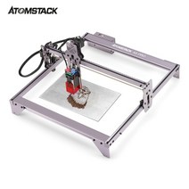 [해외]ATOMSTACK A5 Pro 40W 레이저 조각기 CNC DIY 눈 보호 레이저 조각 절단기 410x400 크기 고정 초점 레이저, 협동사