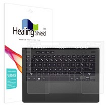 힐링쉴드 에이수스 ROG 제피러스 G14 GA402 무광 팜레스트/터치패드 필름2매, 1세트