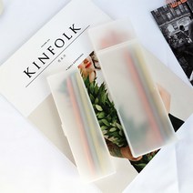배키샵 반투명 컬러 플라스틱 무지 필통 펜슬케이스 하드케이스, 1개, 06.프리미엄 핑크-소형