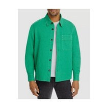A.P.C 아페쎄. SOCHT-H02442 265달러 아페쎄 남성 그린 바질 린넨 긴팔 단추 자켓 M사이즈