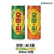 오란씨 2종 파인애플 오렌지 250mlx30캔 과즙탄산음료, 상세페이지 참조2, 오란씨 오렌지 250mlx30캔