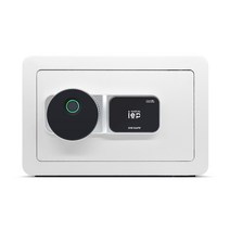 스마트 지문인식 미니금고, 화이트