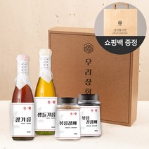 [부스터랩 X 우리농산] 우리상회 참기름 생들기름 종합 선물세트(참기름300ml+생들기름300ml+볶음참깨100g+볶음검정깨100g), 단품
