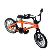 자전거부품 자전거튜닝 자전거부속 1 pc 미니 손가락 장난감 합금 미니어처 mtb 모델 diy 크리 에이 티브 시뮬레이션 산악 어린이 교육 선물, 주황색