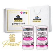 가든오브라이프 닥터포뮬레이티드 프로바이오틱스 원스 데일리 여성 유산균 + 쇼핑백 12.18g, 30정, 2개