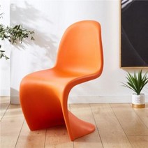 인테리어 모던미드센추리 경수진 컬러 의자 비트라 팬톤, 블랙