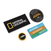 NATIONALGEOGRAPHIC N215AAC580 커스텀 와펜B SET, MIX