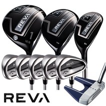 캘러웨이 레바 풀세트 여성용 9개세트+캐디백 병행, (블랙)클럽9개 클럽만