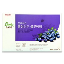 굿베이스 홍삼 담은 블루베리 음료, 50ml, 30포