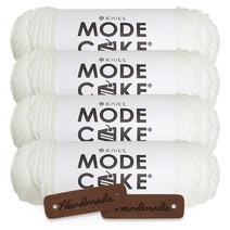 [니뜨] 모드케이크(100g) x4볼+도안QR코드+핸드메이드라벨, 01_화이트