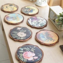 cocooning 북유럽풍 빈티지 인테리어 냄비받침-7style, 포도