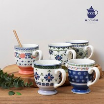북유럽풍 폴란드 폴라브 식기 그릇, 머그 5p, 1개