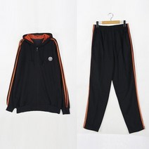 교복몰 오렌지 라인 후드집업 체육복 세트 (경기영상과고)