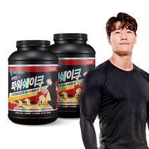 칼로바이 퍼펙트파워쉐이크 대용량 단백질보충제 프로틴 BCAA 바나나맛 2000g 2개