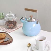 코카코 아쿠아 휘슬 법랑 주전자1.7L / 인덕션 주전자, 아쿠아 휘슬 법랑 주전자 1.7L