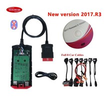 새로운 Vci Vd ds150e Cdp 델파이 블루투스 Obd Obd2 자동차 스캐너 2017R3 소프트웨어 자동차 트럭 자동 진단 수리 도구, 3-2017R3 Keygen
