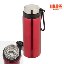 스텐 보온병 800ML 레드 캠핑보온병 초등보온병 산악용보온병