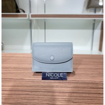 니꼴밀러 NICOLEMILLER [특가행사][명함지갑순위1위] 간편하게 열고 닫을수 있는 소가죽 카드/명함지갑 9636 블루