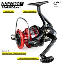 릴종류 수심체크릴 낚시 릴 운동 바다 회전 시리즈 금속 스풀 모든 접는 핸들 바닷물 잉어 휠, 2000 시리즈, 협력사, mq 레드