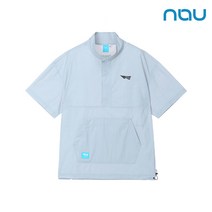 nau 공용 U 우븐 반팔 아노락_1NUTSF1910_LG