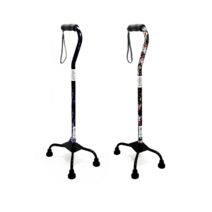 어르신 꽃무늬 지팡이 사발지팡이 SKL-020, 줄무늬