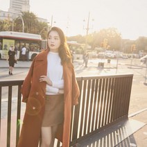 두루마기코트 여성 도깨비 홈쇼핑 고급 트렌치 코트 데이트 출근 룩 상견례 아이보리 여행 하객 패션 코디