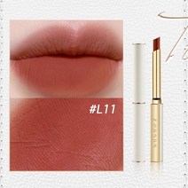 Pealy 립스틱 틴트 색상 벨벳 텍스처 1g, L11, 1개