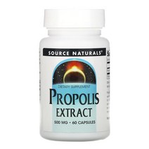 소스내추럴스 프로폴리스 추출물 500mg 캡슐 60정