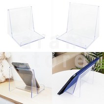 도서 지갑 상품 진열대 플라스틱 아크릴 전시대 2P 아크릴받침대, 140