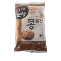 청정원 순창 구수한 메주 콩된장 900g 비닐, 16개