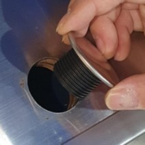 에브리윅 스텐 싱크대 타공 구멍마개, 1개