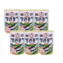 펭귄 꽁치보일드 통조림, 400g, 4개