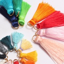 태슬 (3개)태슬부자재 테슬 수술, 인견_태슬-핑크(2개)