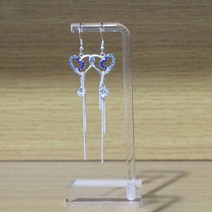 투명 아크릴 걸이형 귀걸이 디스플레이 스탠드 주얼리 전시 케이스 홀더
