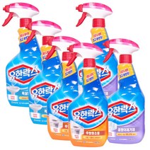 유한락스 곰팡이 제거제욕실주방 세정제 500+500g, 욕실용