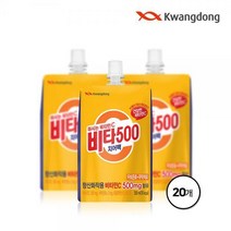 광동 비타500 치어팩 250ml x 20팩, 비타500 치어팩 250ml x 20입