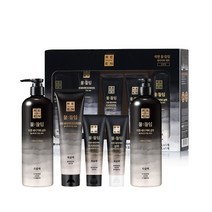 [흑갈색 선물세트] LG 리엔 물들임 새치커버 샴푸 450ML 2개+ 샴푸 80ML +트리트먼트 150ML + 트리트먼트 80ML, 단품